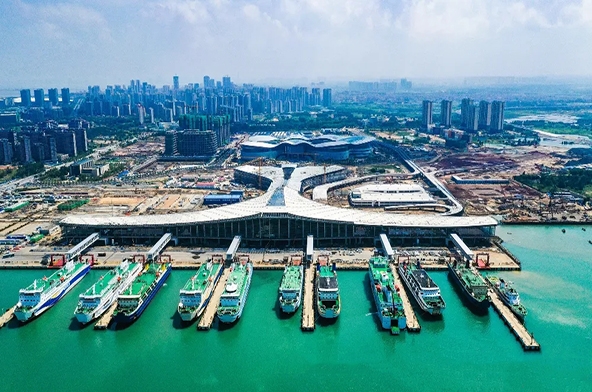 海口新海滾裝碼頭